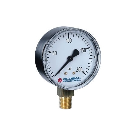 Wika 2 Pressure Gauge 60 PSI 1/4 NPT LM Steel 52925616